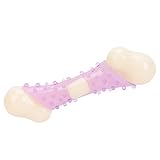 Molar Teeth Small Bones Toy, sicheres Reduzieren von Haustier-Langeweile Small Bone Toy Verbessern Sie die Zahnhygiene des Hundes für das tägliche Leben für Hunde auf Reisen für zu(L, Lavendel)