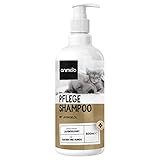 Animigo Shampoo für Hunde & Katzen - 500ml Hundeshampoo Sensitiv - Bei Juckreiz, trockener Haut & Geruch - Fellpflege für Kurz- und Langhaar - Mit Lavendelöl - Auch für Welpen & Kätzchen geeignet