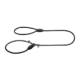 HUNTER FREESTYLE Retrieverleine mit integrierter Halsung, 1x170 cm, schwarz