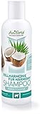 AniForte Fellharmonie Hundeshampoo mit Kokosöl & Aloe Vera 200ml – Pflegeshampoo für Hunde, Vitale Haut, Fellglanz, Kämmbarkeit, natürliche Inhaltsstoffe