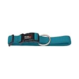Wolters Cat&Dog Professional 17353 Halsband Gr.L extra-breit 40-55cm aqua
