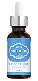 Saint Nutrition® LÄUSE & FLÖHE Liquid für Haustiere bei Ungeziefer Befall – Natürliches Schutzschild für Laus & Floh mit SOFORTWIRKUNG – reines Naturprodukt für Katzen und Hunde