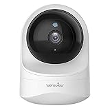 Wansview Überwachungskamera innen,WLAN IP Kamera 1080P für Baby,Haustier mit Datenschutzbereich,Bewegungserkennung ,Zwei-Wege-Audio,2,4 GHz WiFi ,kompatibel mit Alexa Q6
