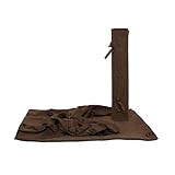 Hubertus Hundelager mit Lodendecke | Das Original | handgefertigt aus 100% Schafschurwolle | nachhaltiges bequemes Hundebett | Einrollbar mit Bändern (Maxi mit Lodendecke: 80 x 100 cm)