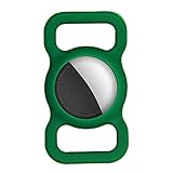 Silikonhülle Für AirTag GPS-Tracking-Finder Mit Schlüsselanhänger Für Hundehalsband Anti-Verlust-Silikon-Schutzhülle Kompatibel Mit AirTag-Finder, Anti-Kratz-Silikon-Airtags-Case-Tracker-Halter
