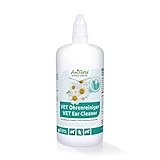 AniForte Vet Kamille Ohrenreiniger Hund, Katze & Pferde 250ml - Schonende Ohr Reinigung, Ohrenschmalz Entferner & natürlicher Ohrreiniger, Beruhigung bei Juckreiz, Entzündung, Infektion & Ausfluss