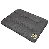millybo ECO Hundematratze Hundebett Schlafplatz Hundematte Kissen (R3(115 x 80 cm), Grau)