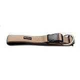 WOLTERS Halsband Professional Comfort extra-breit versch. Größen und Farben, Farbe:champanger/trüffel, Größe:50-60 cm x 45 mm