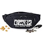 siviwonder Border Collie Dog Hundesport Gürteltasche Bauchtasche Hund Stickerei Farbe Stickerei weiß