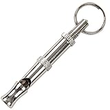 Schecker Hundepfeife verchromt 8 cm lang ideal für die Hundeausbildung