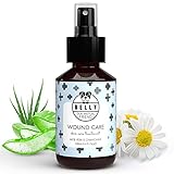 BELLY Wundspray Hundepflege - Veganes Erste Hilfe Hundespray, Heilendes Sprühpflaster für Hunde, Geeignet als Pfotenpflege Hunde Spray oder anderen kleinen Verletzungen,Hautpflege Hunde Mittel,100ml