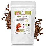 DOGS-HEART PARATIC Snack 250g | Natürlicher Schutz - Snack für Hunde mit Schwarzkümmelöl und Kokosöl | Premium Hunde Leckerli | natürlich, beruhigt & entspannt