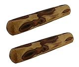 ARTISAN GIFT CO Kauspielzeug für Hunde aus Olivenholz, 100% Natürliches (L (2 stücke))