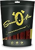 SnackOMio Knusprige Kaustange an Entenbrustfilet Premium Kausnack für Hunde, 70 g, 1er Pack (1 x 0.07 kilograms)