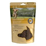 Chewies Fleischstreifen MAXI Hundeleckerli aus 100 % Rindfleisch - 150 g - luftgetrocknete Rinder Kaustreifen für Hunde - zuckerfrei & getreidefrei - Dörrfleisch vom Rind