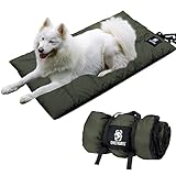 OneTigirs Hundebett waschbare Hundedecke Hundematte für Reise Cmaping Outdoor