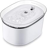 honeyguaridan automatischer Smart Haustier Katzenbrunnen mit Infraroterkennung, Haustier trinkbrunnen konzeptiert für Hunde und Katzen - Eine Packung mit 2 Karbonfilter