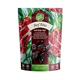 Irish Pure Beef Bites mit Kelp-Alge - Rinderhäppchen aus 90% Fleisch, Training Hund, Getreidefrei, Hunde Belohnung, 100% Natürlicher Snack, Hundeleckerli, Gesunder Hundesnack, Kausnack - 150g