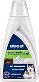 Bissell 2550 Multi-Surface Pet Reinigungsmittel mit Febreze-Duft, speziell für Haustier-Schmutz, für Crosswave, Crosswave Pet Pro und Spinwave, 1 x 1 l