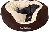 Knuffelwuff Hundebett Dooly aus Velours XXL 110 x 95cm