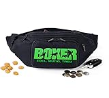 siviwonder Boxer Dog Hundesport Gürteltasche Bauchtasche Hund Stickerei Farbe Stickerei neongrün