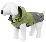 Kerbl 81408 Outdoor Hundemantel Vancouver, 40 cm, grün/grau