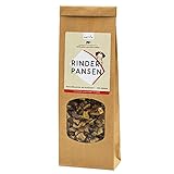 naftie Kausnacks Rinderpansen getrocknet | Natur-Snack für artige Hunde | Kauartikel Pansen-Würfel Trainings-Snacks Barf Belohnungs-Leckerlis | klein & geruchsarm | zuckerfrei getreidefrei | 250g