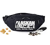 siviwonder Alaskan Malamute Mal Hundesport Gürteltasche Bauchtasche Hund Stickerei Farbe Stickerei weiß