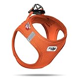 curli Geschirr Vest Air-Mesh, orange, XS