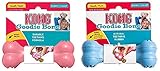 Kong Puppy Kong Goodie Bone Spielzeug-Knochen und Leckerli-Spender für zahnende Welpen Größe S/M