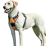 Hundegeschirr keine Pull Verstellbare gepolsterte vorne Serie Puppy Weste Geschirre mit Griff Reflektierende Atmungsaktive Weiche Mesh Leichte Outdoor Adventure Training Walking Comfort Control