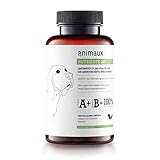 animaux nutrients 365 - Nahrungsergänzung für Hunde unterstützt Stoffwechsel, Immunsystem, Abwehrkräfte & schönes Fell I Vorbeugung von Antriebslosigkeit & Nährstoffmangel I Multi-Vitamin Barf-Zusatz