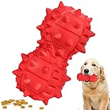 G.C Hundespielzeug unzerstörbar Kauspielzeug Hund für Aggressive Kauer, langlebiges Robust Naturkautschuk Zahnreinigung Hund Spielzeug Große Kleine Hunde