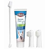 Trixie 2561 Zahnpflege-Set, Hund , 4 Stück (1Er Pack)