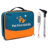 ICARE-PET Das Erste-Hilfe-Set für Haustiere enthält EIN Thermometer und EIN Veterinär-Otoskop. Für den privaten und externen Gebrauch, besonders auf Reisen oder bei der Jagd