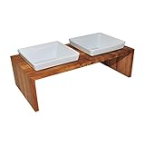 REPLUS Futterstation Meshidai True - Doppelnapf - S