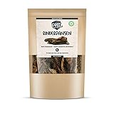 100% Rinderpansen getrocknet | Für Hunde | Extra große Stücke | Natürlicher Kauspaß für Zwischendurch | Ohne Chemie & künstliche Zusätze | Von Deutschen Rindern | 500g | Deutsche Herstellung