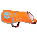 SafetyPUP XD Hund Warnweste. Größen passen Hunde 6.35 kg zu 59 kg. Orange X-Groß