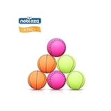 Nobleza - 6 Stück Hundeball Premium Aus Naturkautschuk - Hundespielball Hundebälle Nahezu Unkaputtbar- 7.2cm Ø. Geeignet Für Kleine Und Mittlere Hunde