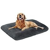 MSRNSIY Plüsch HundeBett Mittelgroße Hunde Hundesofa Waschbares Super Weiches Hundekorb Hundekörbchen mit Rutschfestem Kissen Haustierbett große Hunde