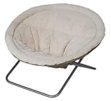 Kerbl 82640 Liegemulde Alice, Diameter 58 cm, Höhe 36 cm, beige