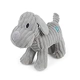 Kleines Tiergesicht Freddi Cord Spielzeug - Quietsche Welpe / Hund Spielzeug