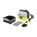 Kärcher Mobile Outdoor Cleaner OC 3 Pet Box (Wassertankvolumen: 4 l, Lithium-Ionen-Akku, abnehmbarer Wassertank, schonender Niederdruck, Kegelstrahldüse, Fellreinigungsbürste, Viskosehandtuch)