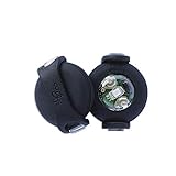 curli Sicherheits-LED luumi, schwarz, 2 Stück (1er Pack)