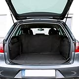 ECD Germany Kofferraumdecke für Hunde - 156 x 170 cm - Oxford Nylon 600D - Schwarz - Wasserdicht - Kofferraumschutz Kofferraummatte Kofferraumschutzmatte Hundedecke Schutzdecke Schondecke Kofferraum