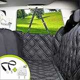 Meadowlark® Hundedecke für Auto Rückbank. Wasserdicht! Komplettschutz Comfort Autoschondecke für Hunde, Wasserfester Rücksitz Sitzbezug, ideale Autodecke für Haustiere, Schonbezüge Decke +2 Geschenke