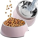 ne&no® Futternapf 2er Set für kleine Hunde, Katzen oder Welpen [ELEGANT Design by NE&NO] Fressnapf Hund rutschfest | Futternapf Hund 170 ml | Trinknapf Katze | Wassernapf Katzen | Dog Bowl