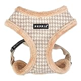 Puppia Hundegeschirr für kleine und mittelgroße Hunde - Shepherd Harness A - verstellbar und komfortabel, Beige, M