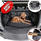 fixcape Doggy Komfortable Kombi SUV Schutzmatte Hundedecke Kofferraumschutz Kofferraumdecke Schondecke Auto Kofferraum Hund Seitenschutz antirutsch