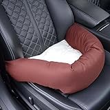 Hossi's Wholesale Autositz für Hunde, Hundeautositz inkl. Hundeautogurt und Sitzbefestigung, Hundesitz 45x45x18cm